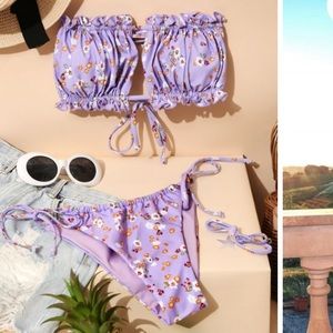 Zaful two piece tie bikini